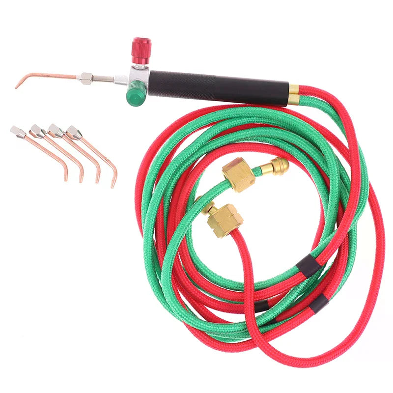 Oxygen Acetylene Welding Torch Set with 5 Nozzle Tips | Nixie