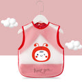 TPU Waterproof Baby Feeding Bib – Sleeveless Cartoon Apron