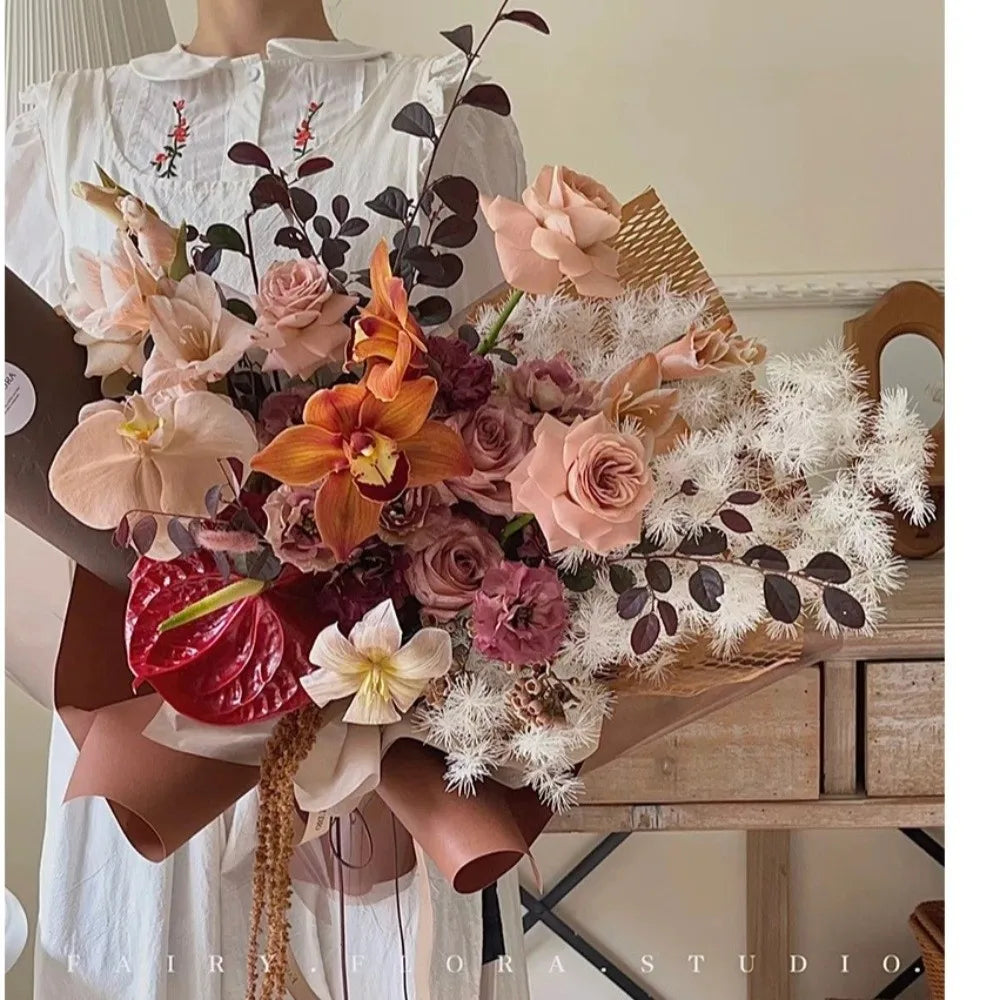 Waterproof Matte Flower Wrapping Paper Roll 57cm×10m | Bouquet Wrap