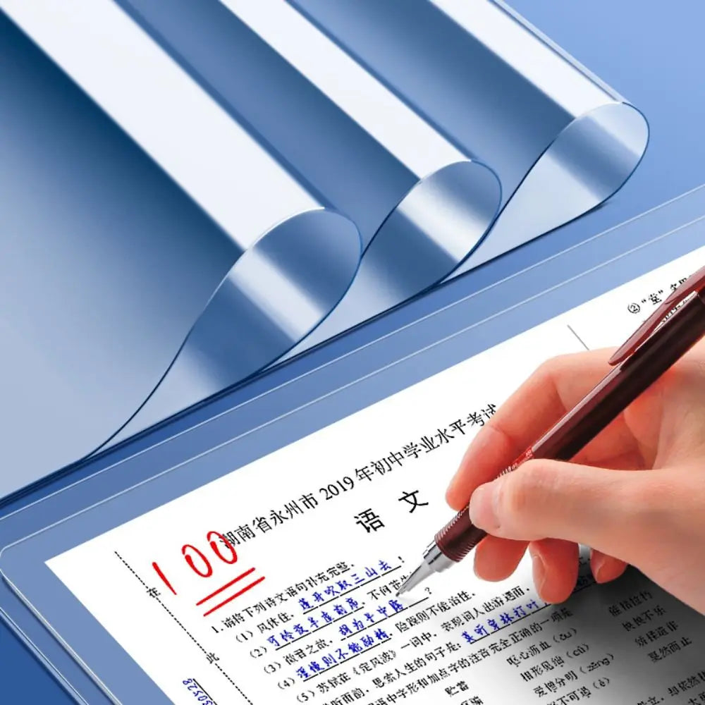 Transparent PP Desk Mat – Waterproof Writing Pad A2 A3 A4 A5