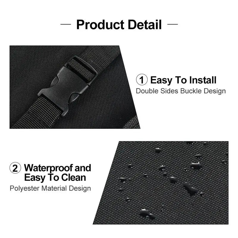 Waterproof Dog Car Seat Cover – Hammock, Nonslip, Scratchproof