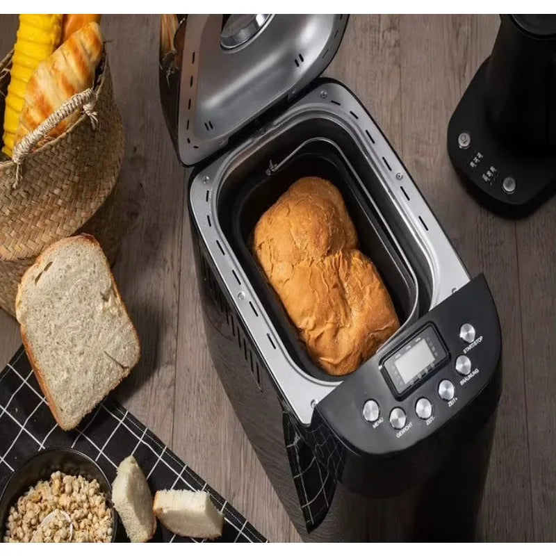 Electric Digital Bread Maker Machine – 850W Stainless Steel