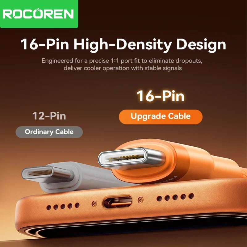 Rocoren 60W USB-C to USB-C Fast Charging Cable 1m/2m