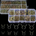 250/126PCS Spring Hose Clips 5–14mm Fuel Pipe Clamps Motorcycle