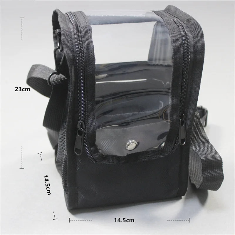 Stand-Up Makeup Brush Organizer Bag with Strap | Artist Case