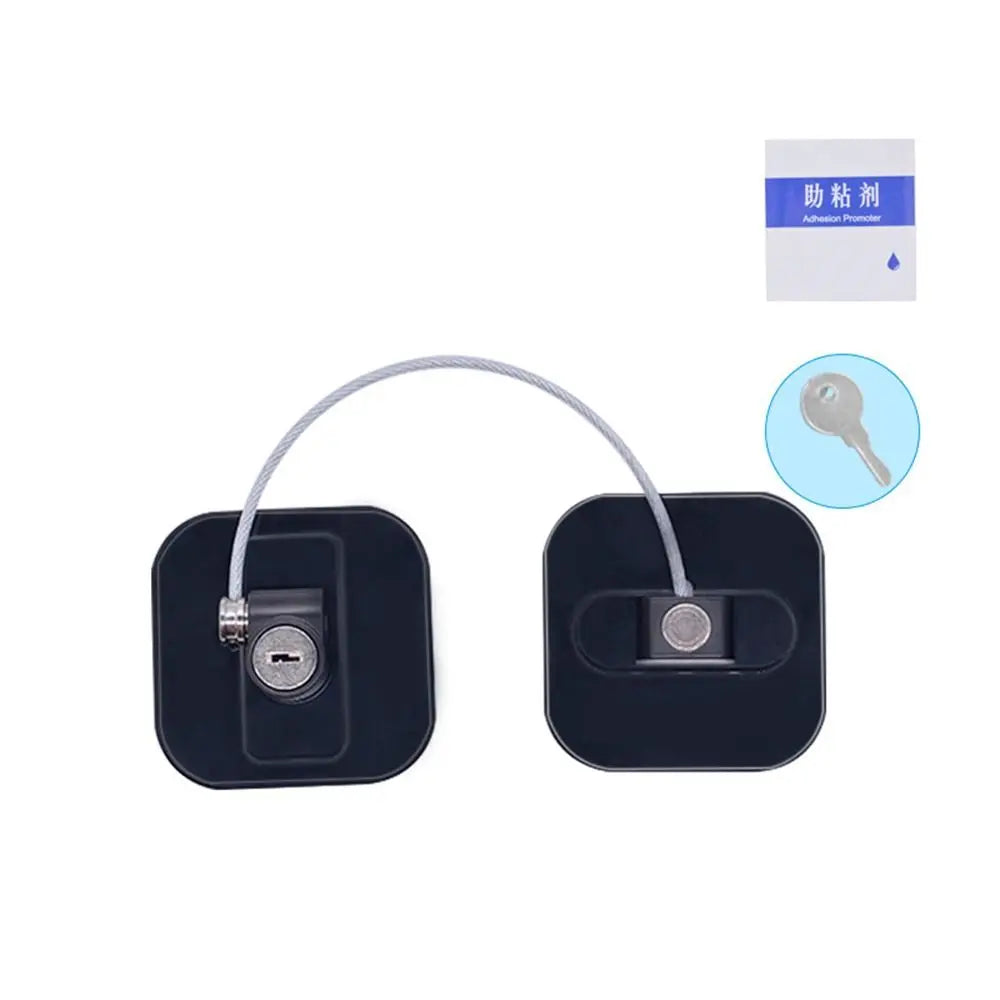 Safety Cable Lock for Fridge, Cabinet & Window Security