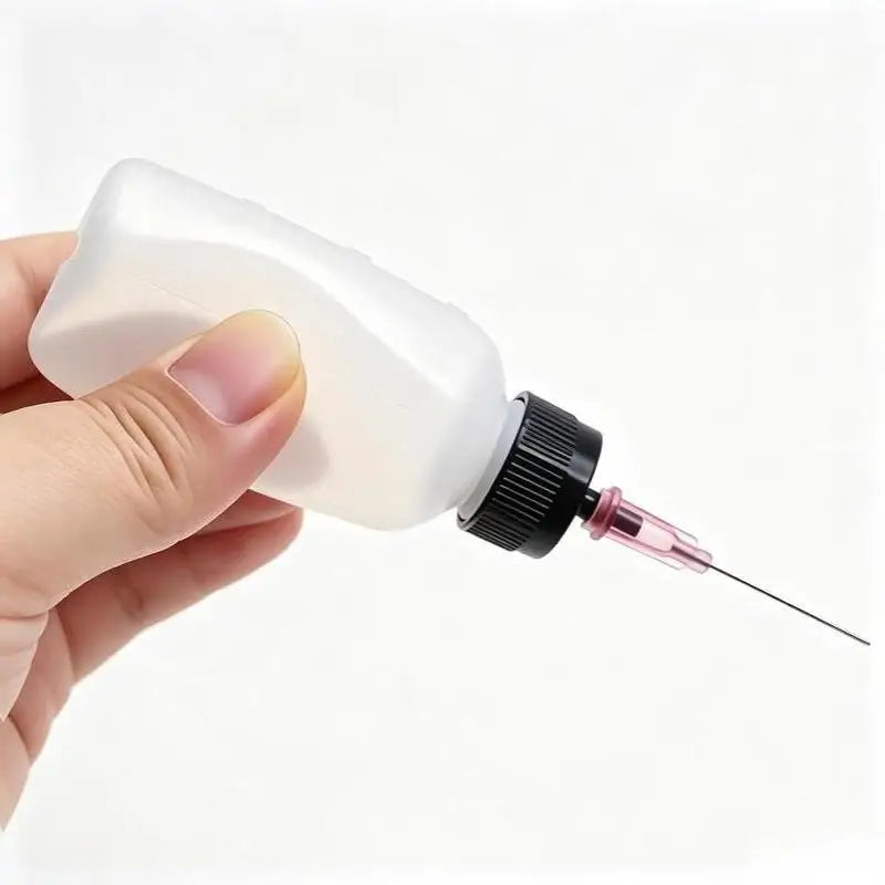 30ml Precision Squeeze Dropper Bottles Set – 6pc with Blunt Needles