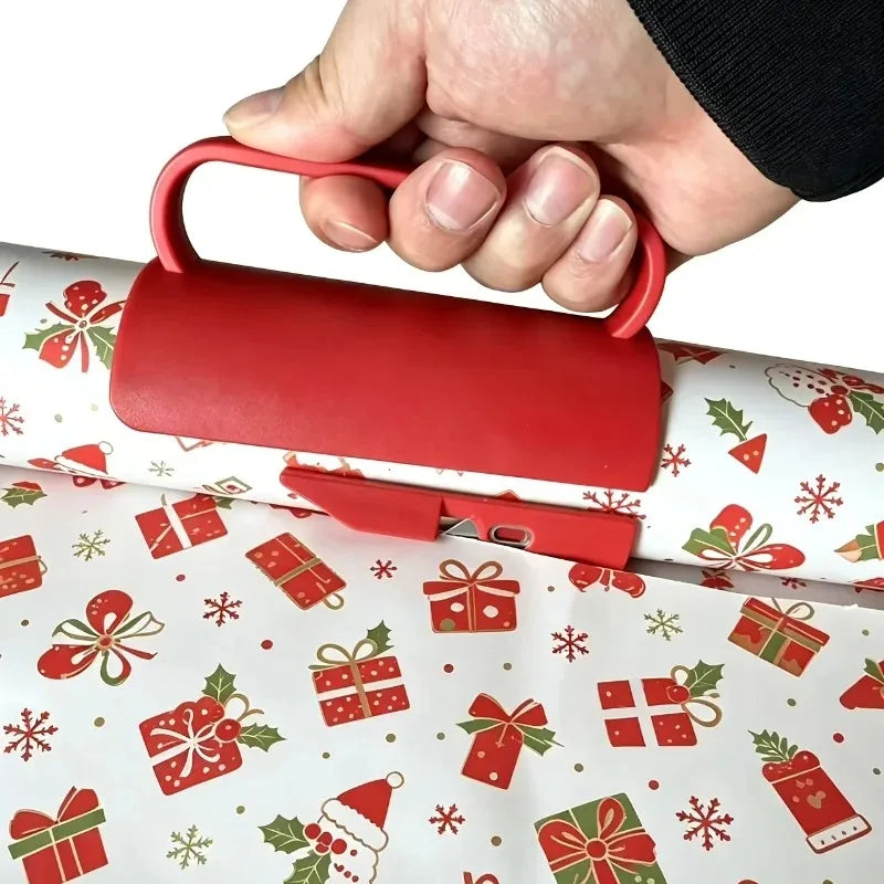 Adjustable Wrapping Paper Cutter – Sliding Roll Cutting Tool