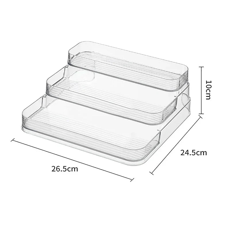 3-Tier Desktop Organizer Shelf for Perfume, Cosmetics & Spices