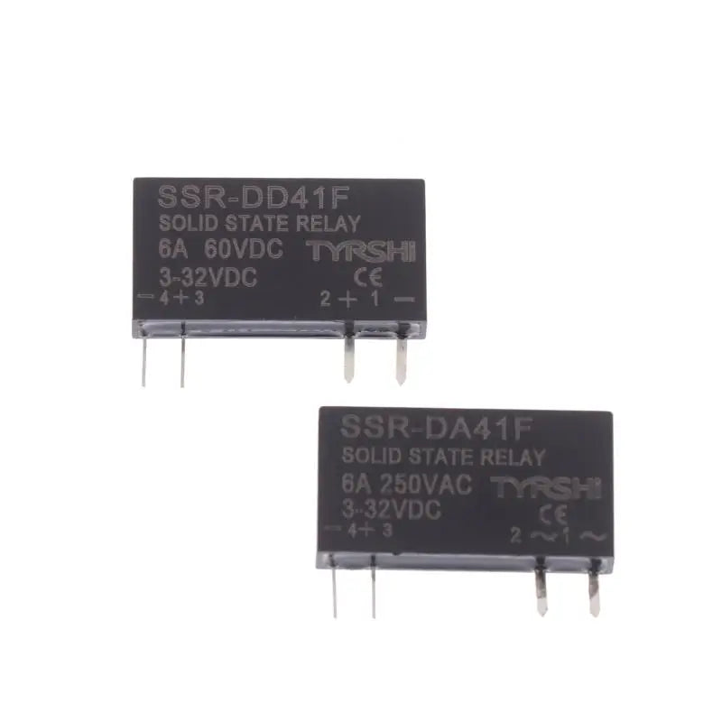 DIN Rail Solid State Relay SSR-41FDD/FDA DC-DC 6A 3-32VDC