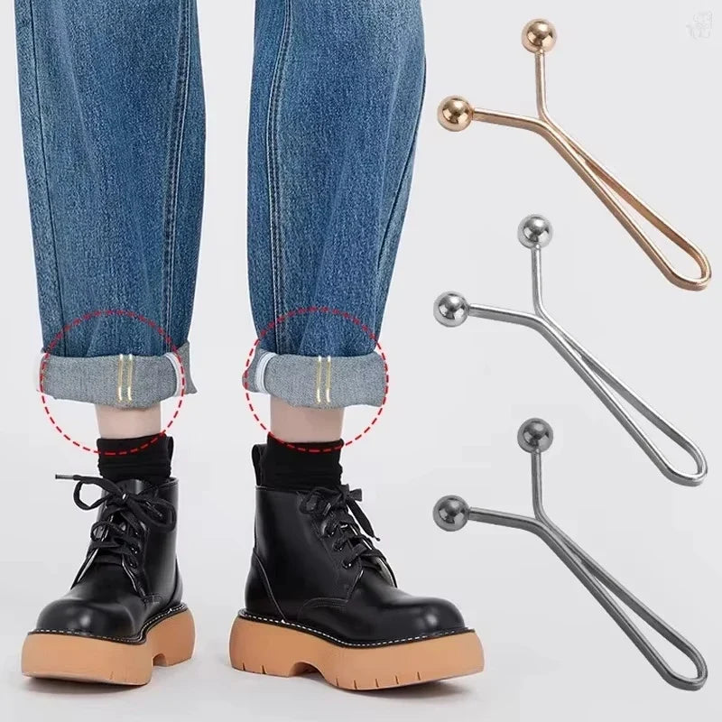 4PC Invisible Adjustable Waist Clips for Jeans & Skirts