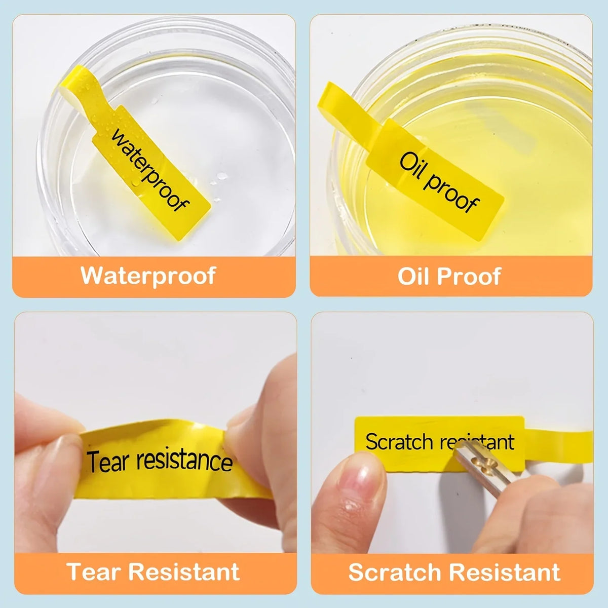Niimbot Label Tape for D11 D110 D101 – Waterproof Cable Stickers