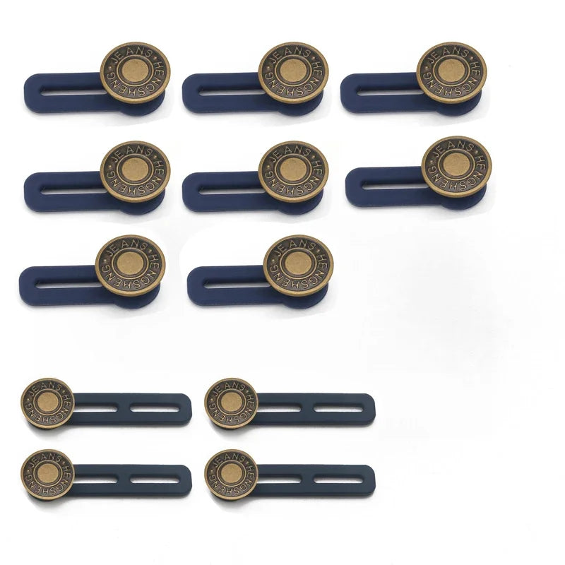 Metal Pants Waist Extender Buttons – DIY Jeans Button Kit