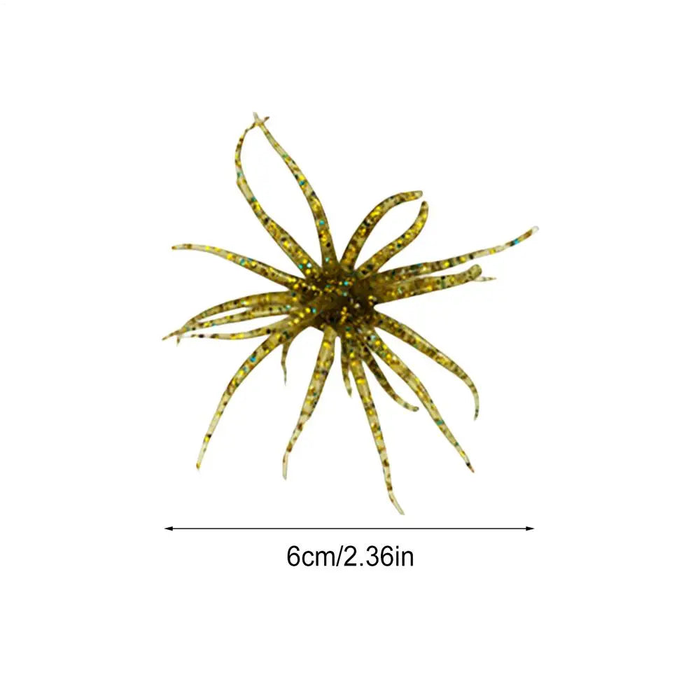 Sea Urchin Soft Silicone Fishing Lure 2 Pack – Bass & Saltwater