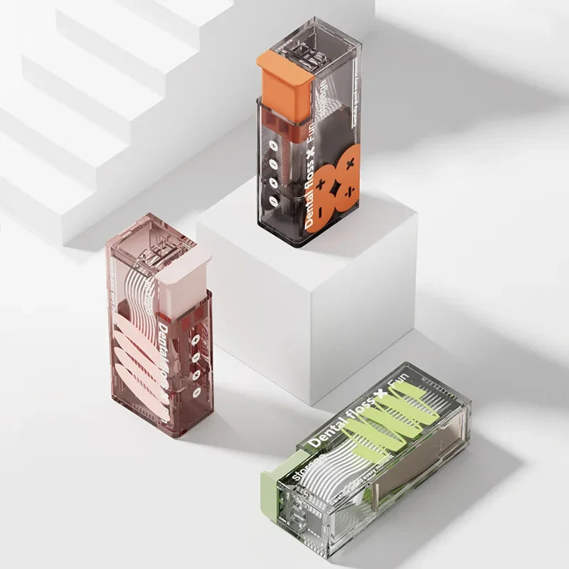 Automatic Pop-Up Floss Pick & Toothpick Dispenser Holder