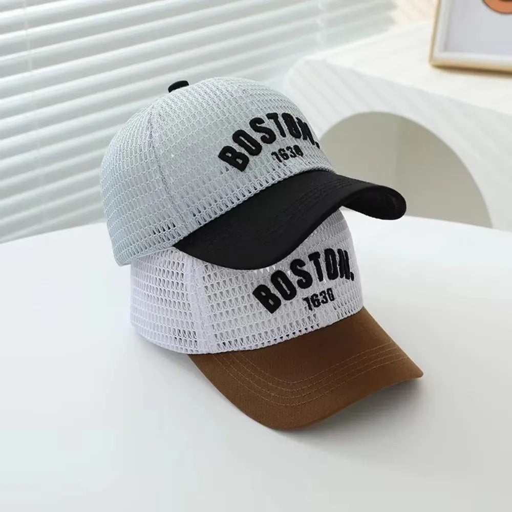 Toddler Baseball Cap – Breathable Mesh Sun Visor Hat for Kids
