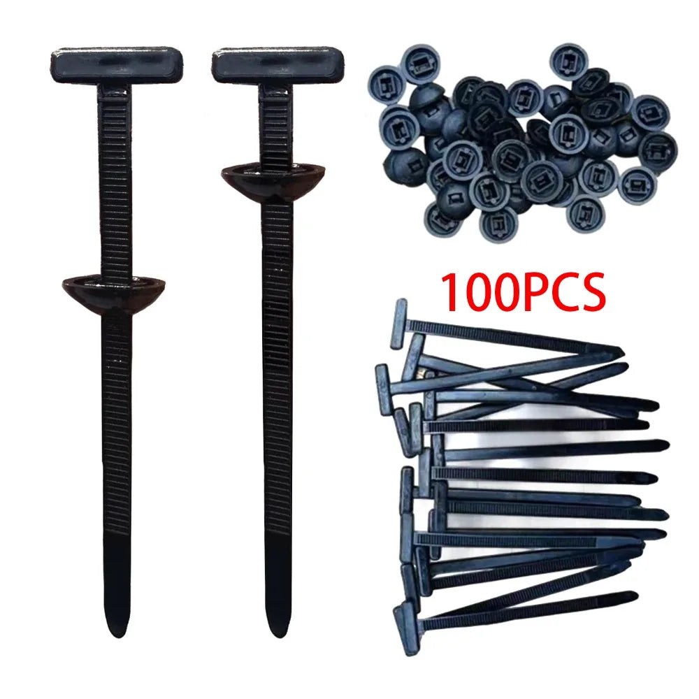 Nylon Zip Tie Buckles Self-Locking 20/50/100 Pcs Heavy Duty