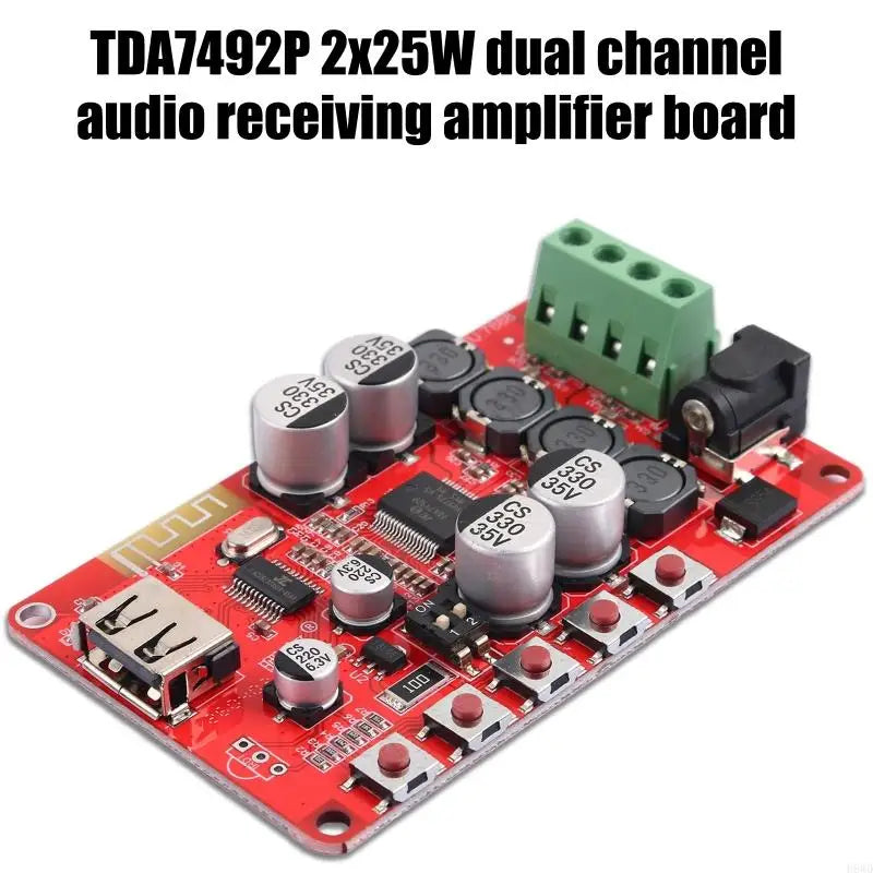 Stereo Bluetooth Amplifier Board 2×25W Desktop Speaker Module