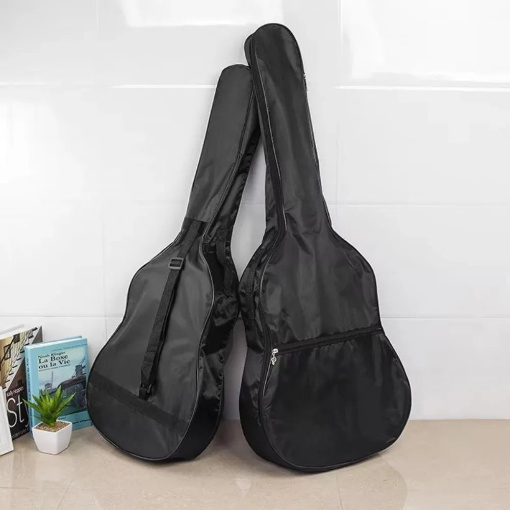 Waterproof Oxford Guitar Bag Backpack 38–41 Inch Acoustic Case
