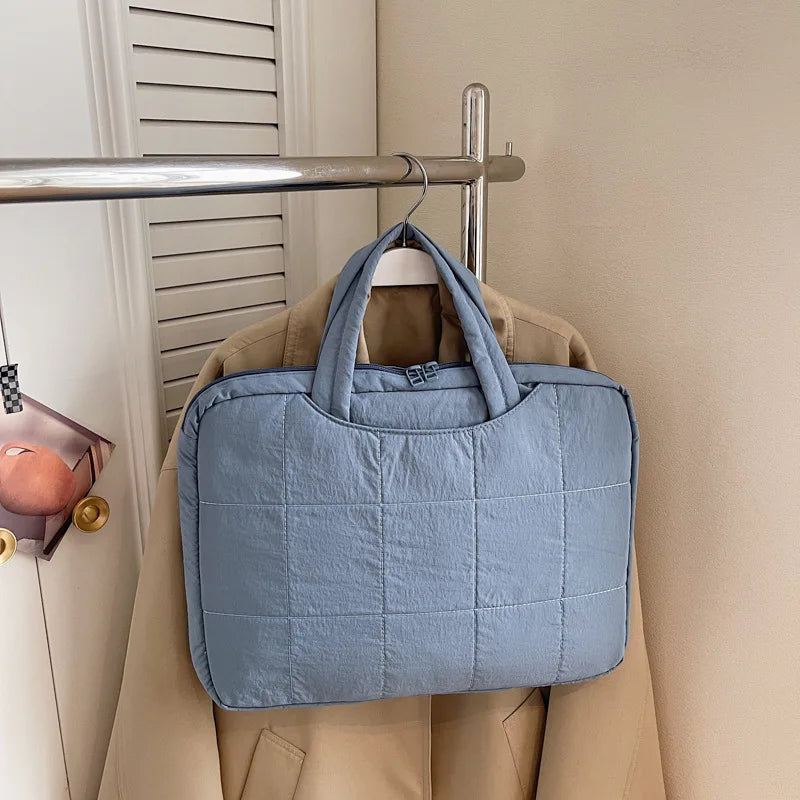 Nixie Korean Canvas Laptop Tote Bag 15" | Women's Work Bag