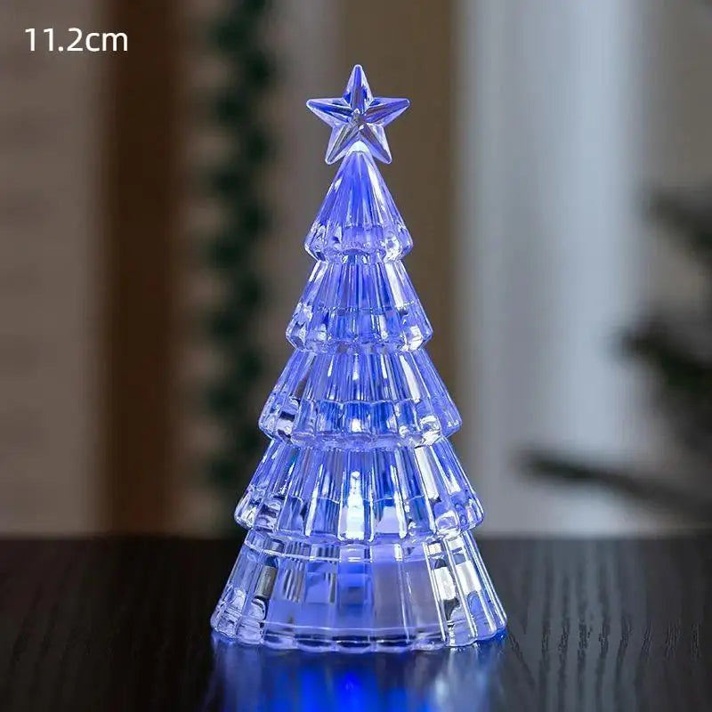 Mini LED Luminous Christmas Tree Ornament | Tabletop Xmas Decor