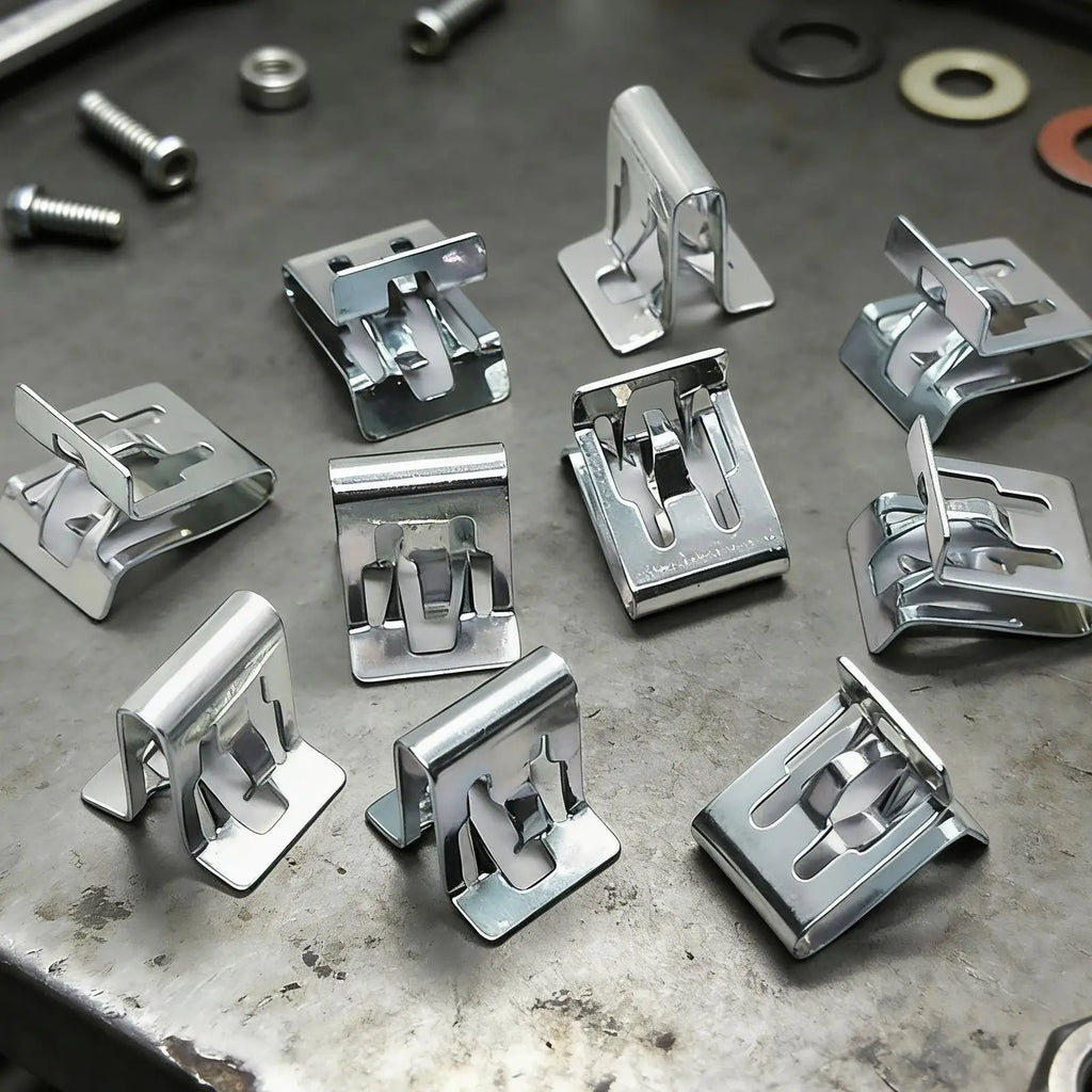 10-Pack Metal Car Dashboard Trim Clips | Panel Retainer Buckles
