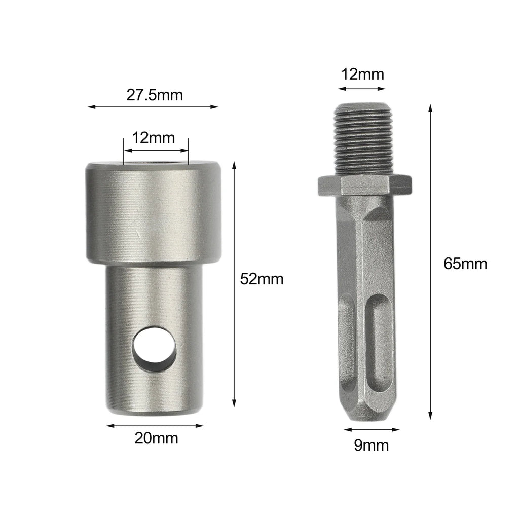Earth Auger Drill Adapter – 4 Interface Types | Impact Wrench