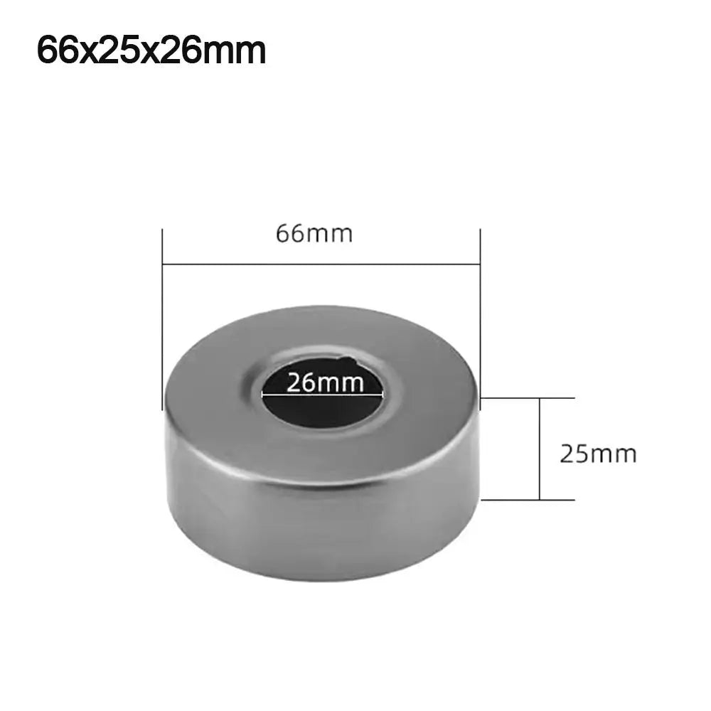 Round Stainless Steel Pipe Cover – Faucet Decorative Cap