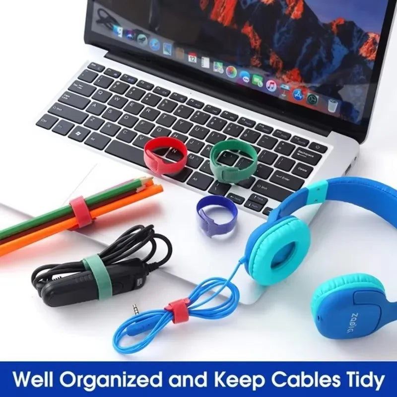 Nylon Cable Ties & Wire Organizer Set – 10/30/50 Pcs