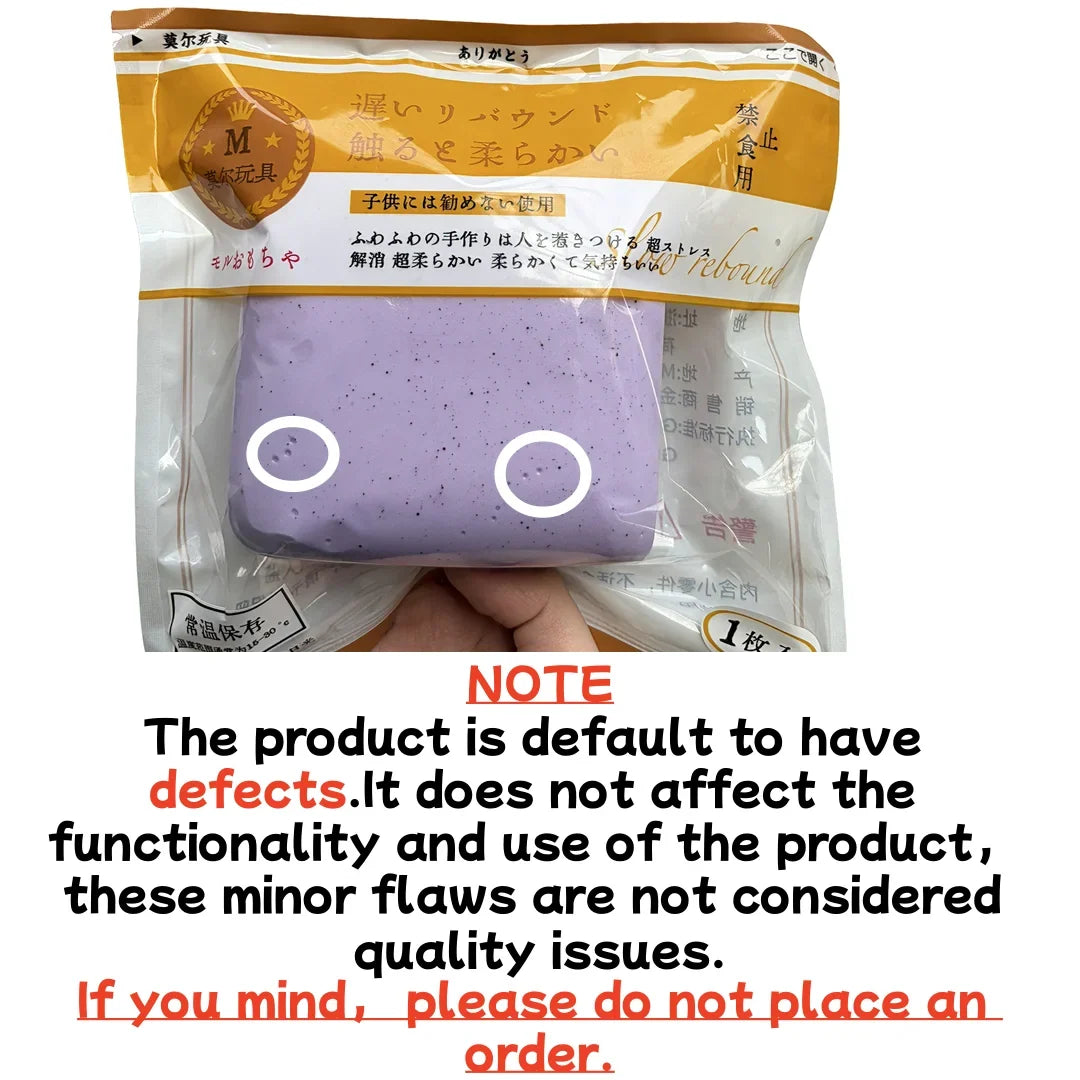 Squishy Toast Slow Rising Sensory Fidget Squeeze Toy – Adults
