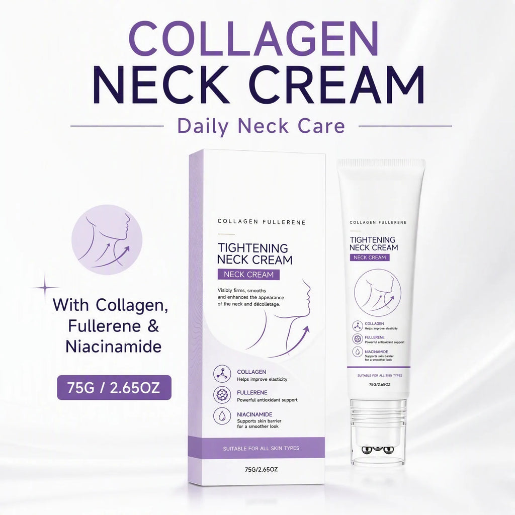 Fullerene Collagen Neck Cream – Hydrating Neck Skincare