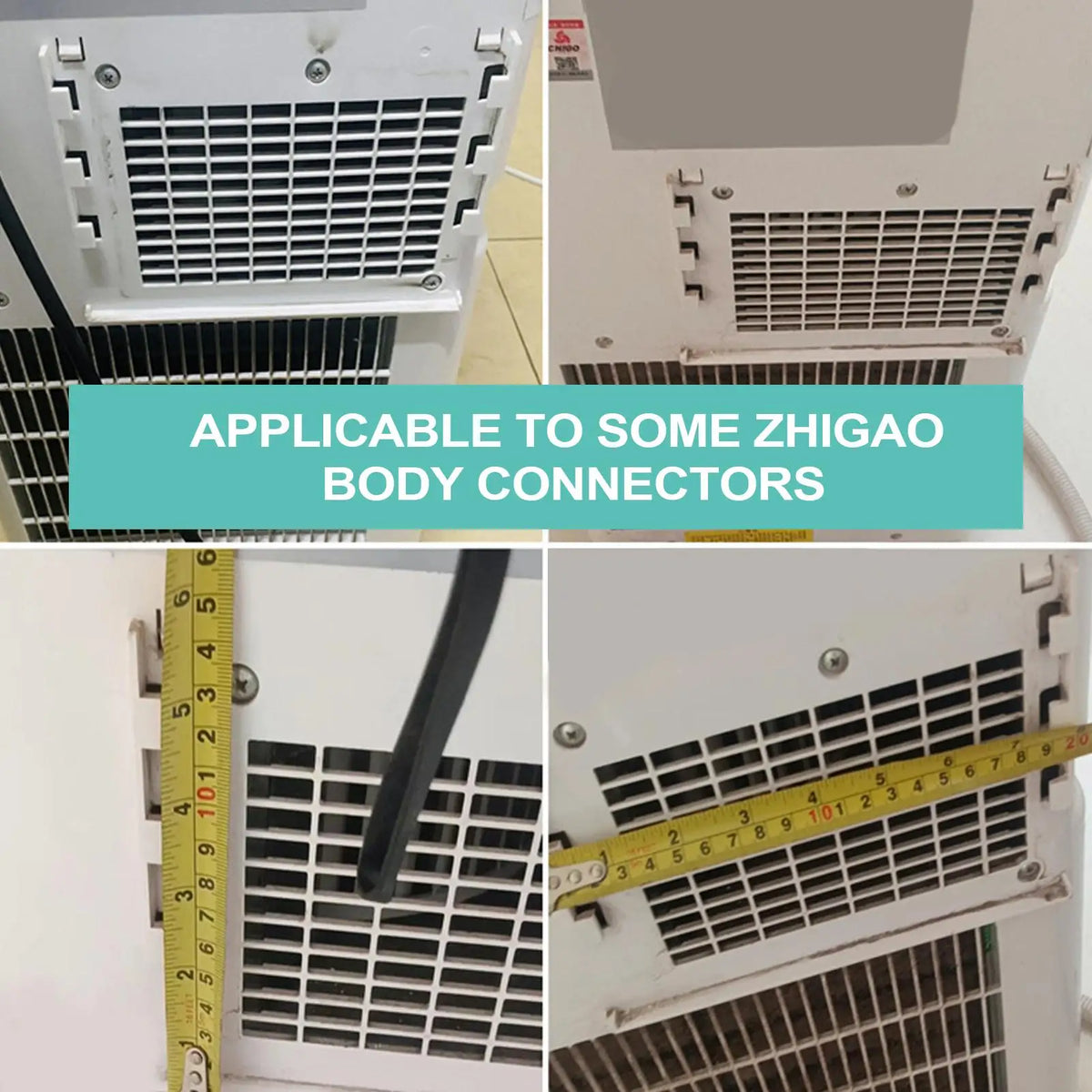 Portable AC Exhaust Pipe Joint 15cm | Duct Hose Connector