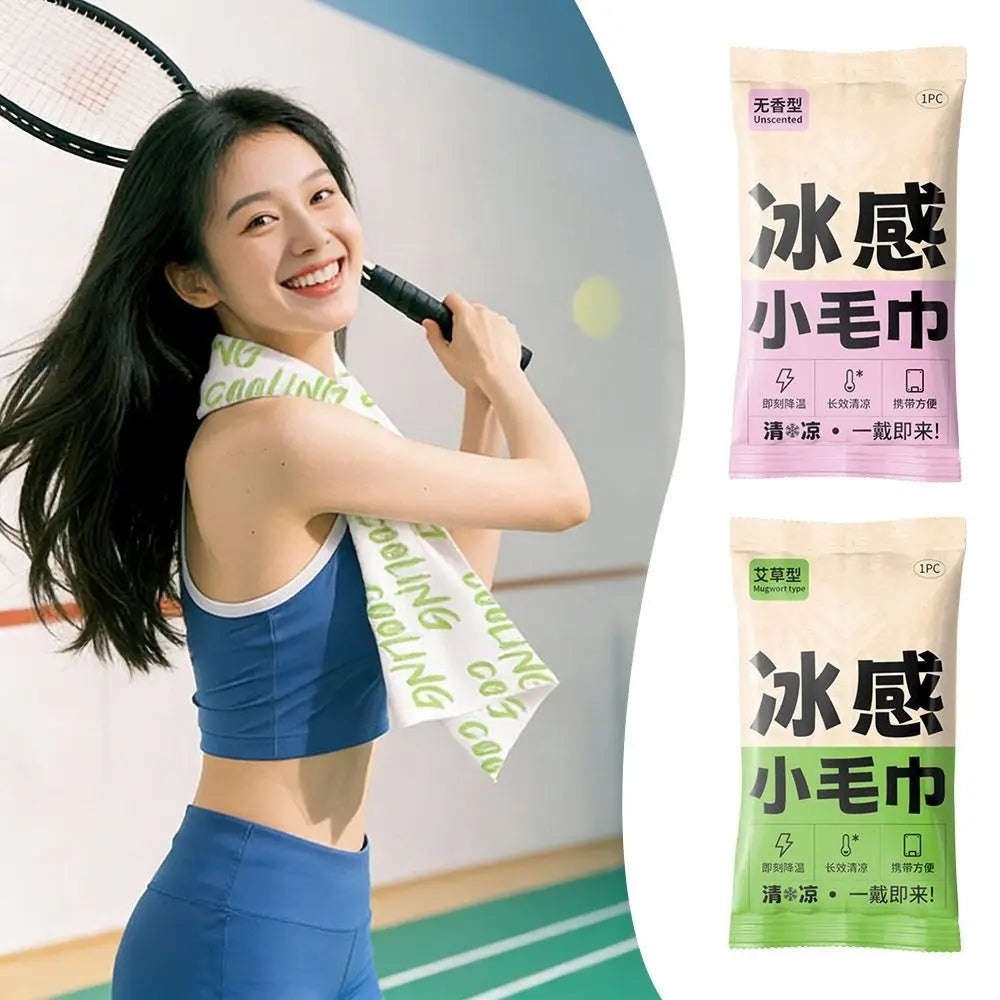 10-Pack Disposable Cooling Towels – Instant Chill Wipes