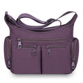 Nixie Nylon Crossbody Bag – Large Capacity, Multi-Pocket