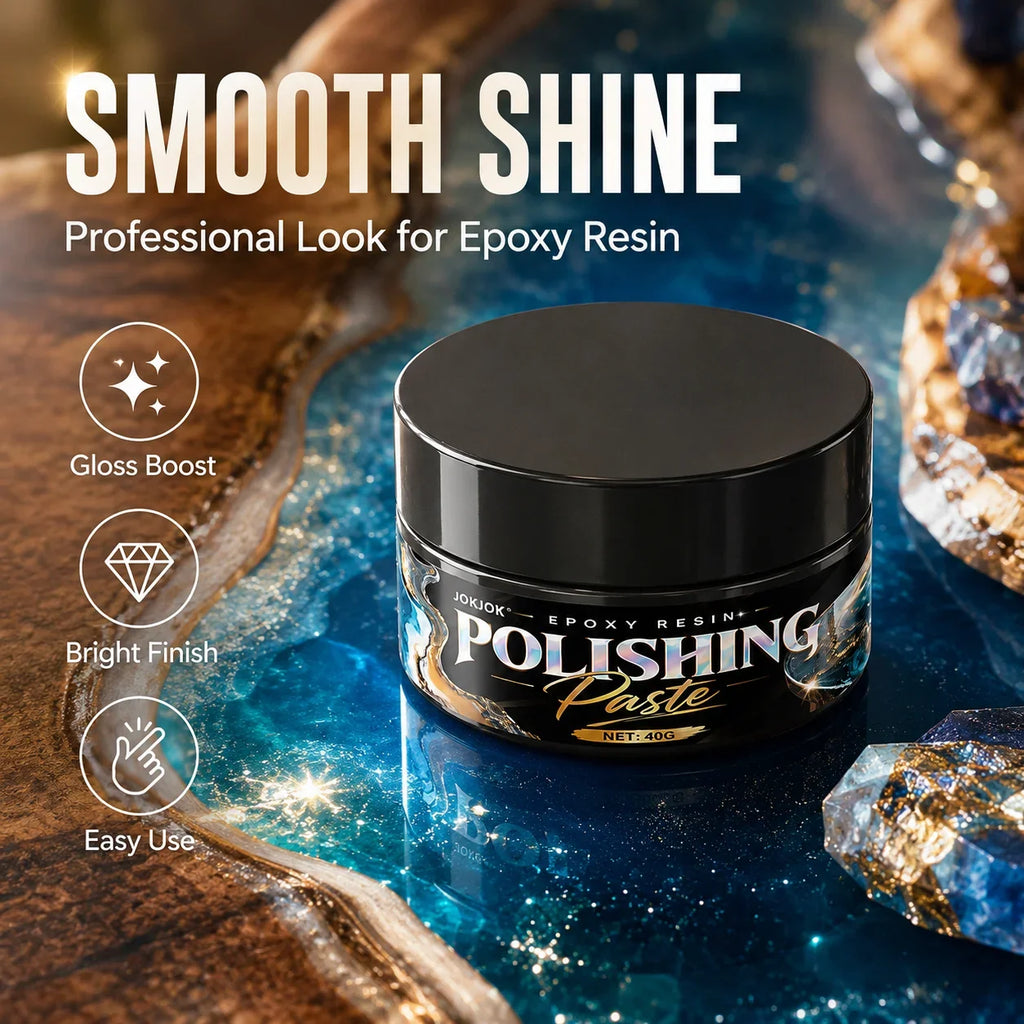 Epoxy Resin Polishing Kit – Scratch Compound & Luster Cream
