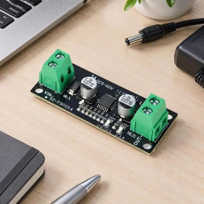 5A Electronic Circuit Breaker Module 5–60V DC | LED Indicators