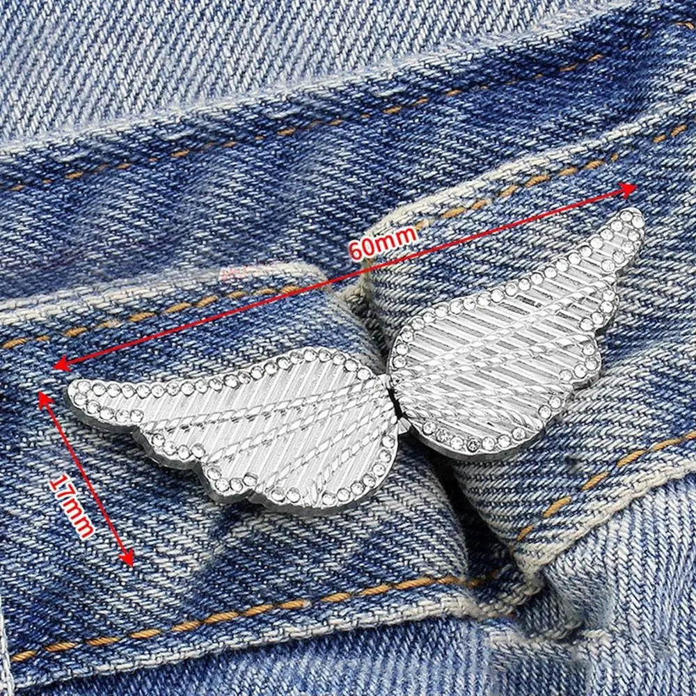 Removable Metal Waist Tightening Button Clip for Jeans | Women