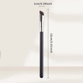 Sloped Trapezoid Foundation Brush – Wooden Handle Makeup Tool