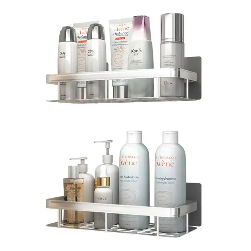 Space Aluminum Sink Organizer Rack – Sponge & Towel Holder