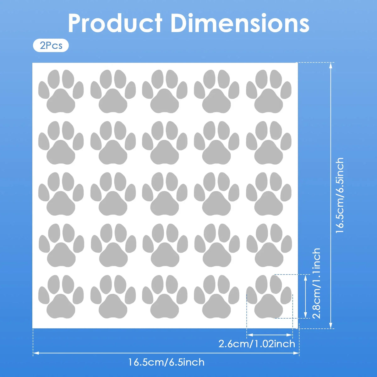Reflective Iron-On Heat Transfer Stickers for Fabric DIY