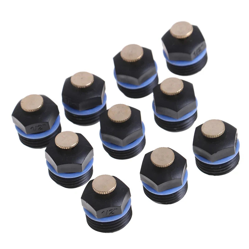 10-Pack 1/2" DN15 Threaded Garden Lawn Sprinkler Heads