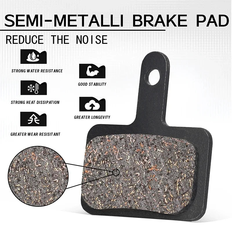 BUCKLOS MTB Hydraulic Disc Brake Pads – B01S Semi-Metal