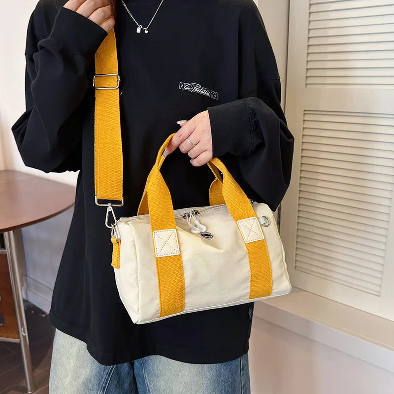 Nixie Korean Lightweight Crossbody Shoulder Bag – Nylon Satchel