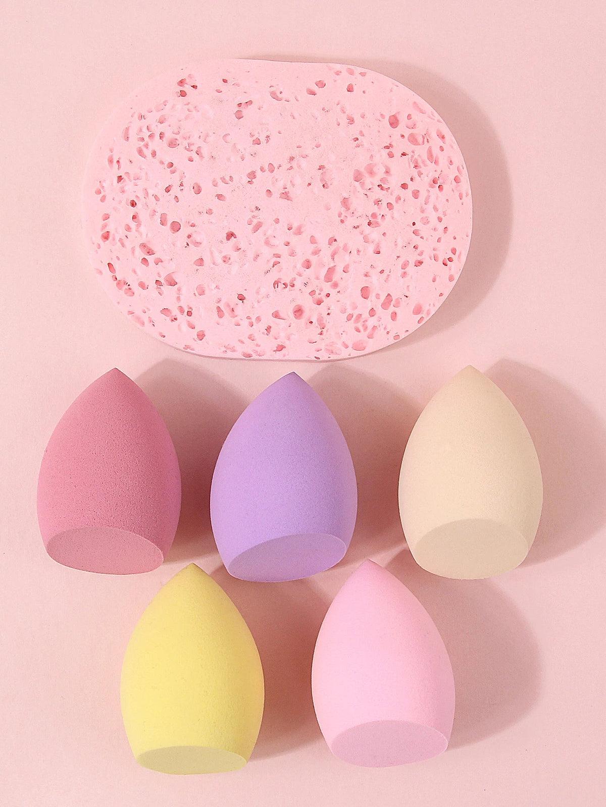 6pc Makeup Sponge Set – Slanted Beauty Blender Puffs | Nixie