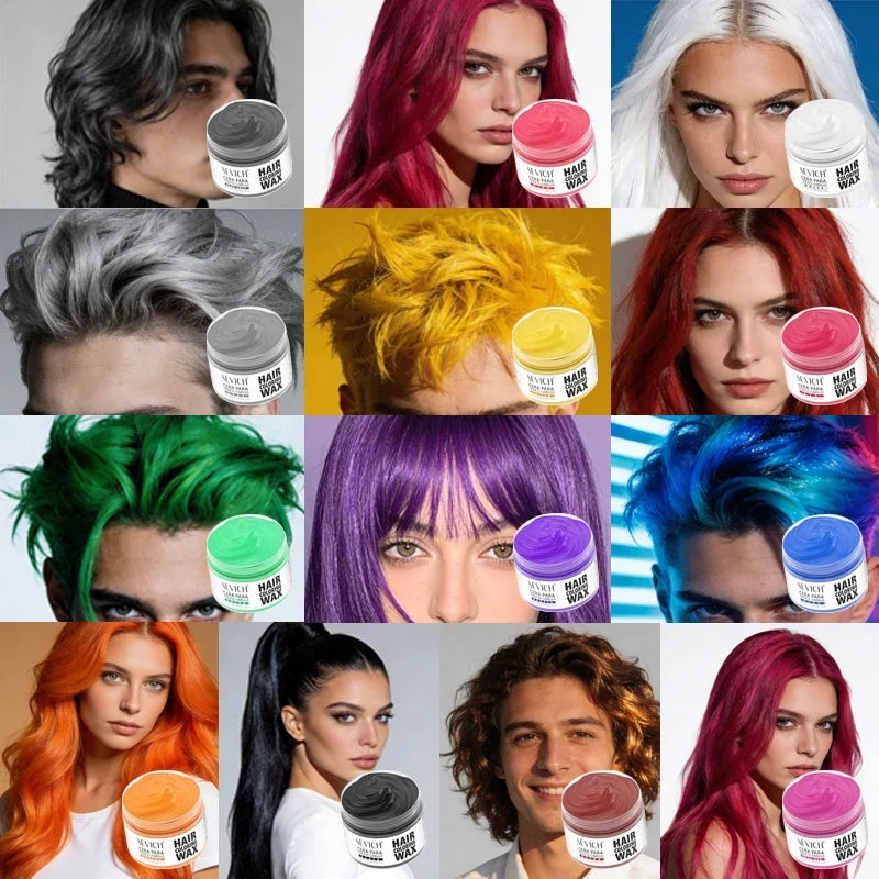 Sevich Temporary Hair Color Wax – Beard & Eyebrow Styling
