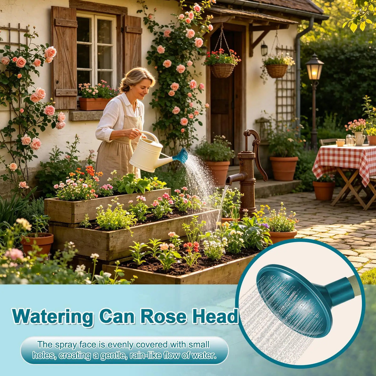 Watering Can Replacement Rose Head | Garden Sprinkler Nozzle