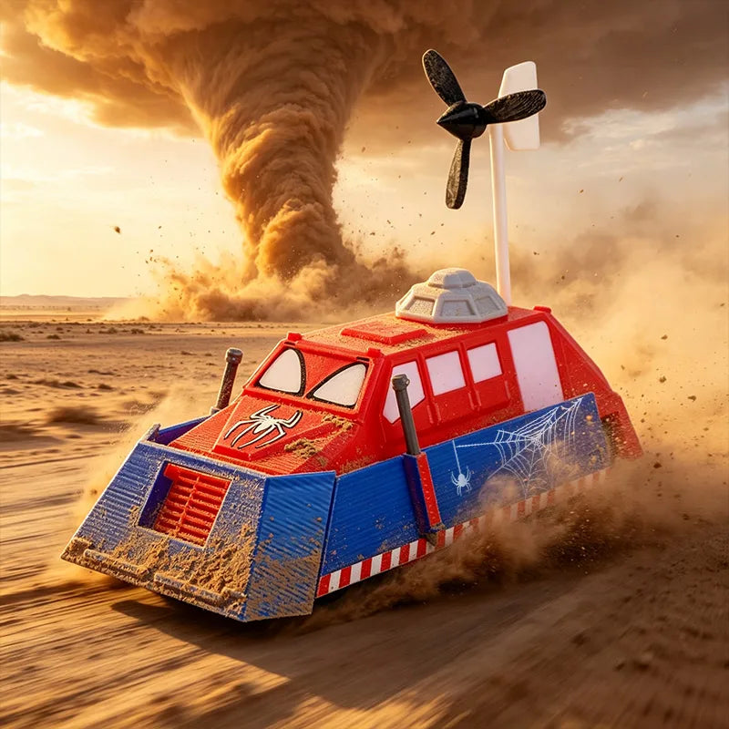 TIV2 Storm Chaser Tornado Intercept Vehicle Desktop Model