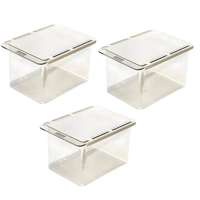 Transparent Pull-Out Bathroom Storage Drawer Box | PP