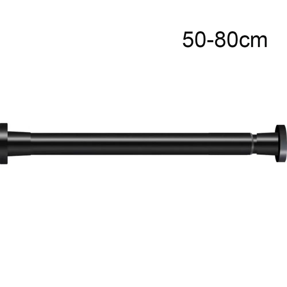 No-Drill Telescopic Spring Tension Curtain Rod – Adjustable