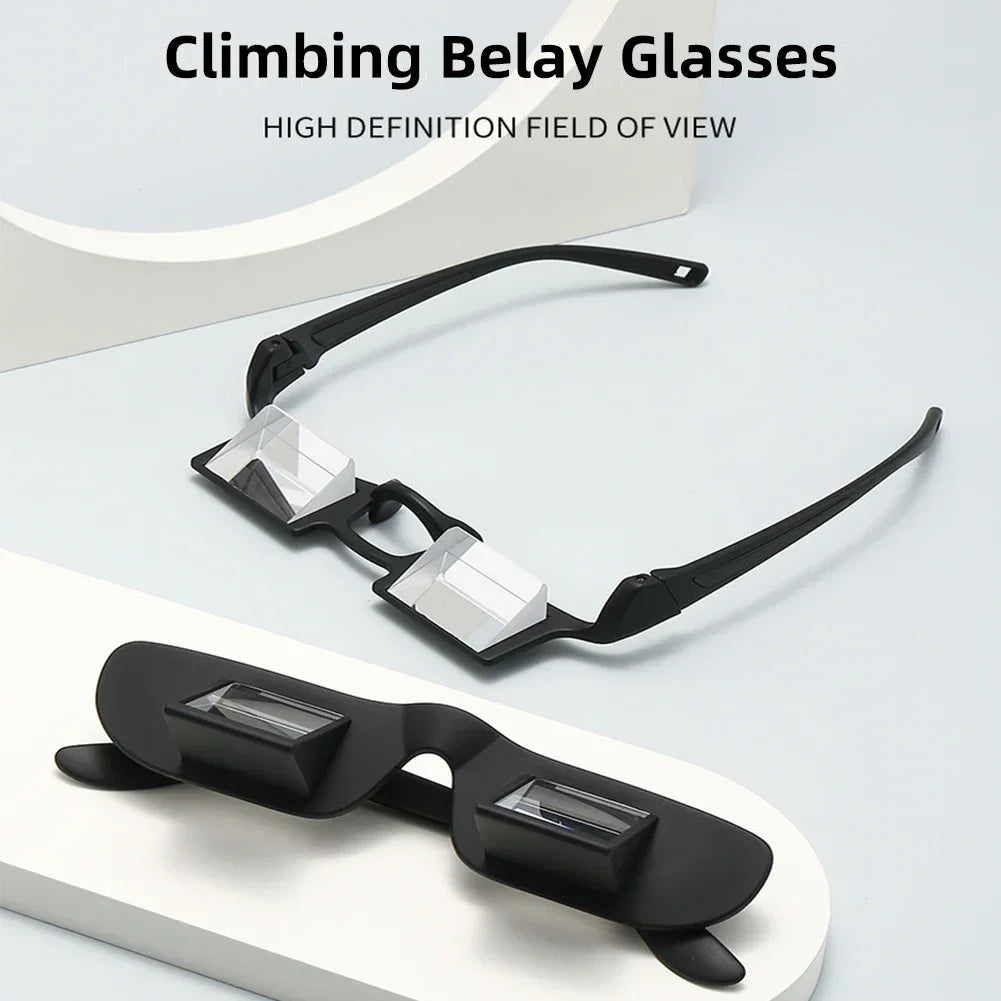 Prism Belay Glasses for Rock Climbing – Clear & Lightweight